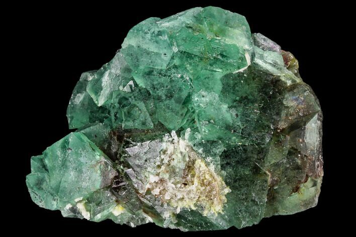 Green Fluorite Crystal Cluster - South Africa #111573
